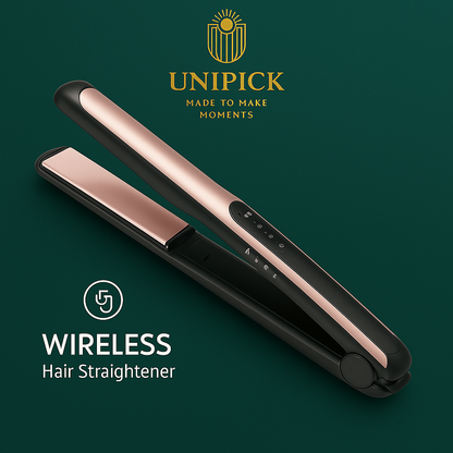 USB wireless charging hair straightener